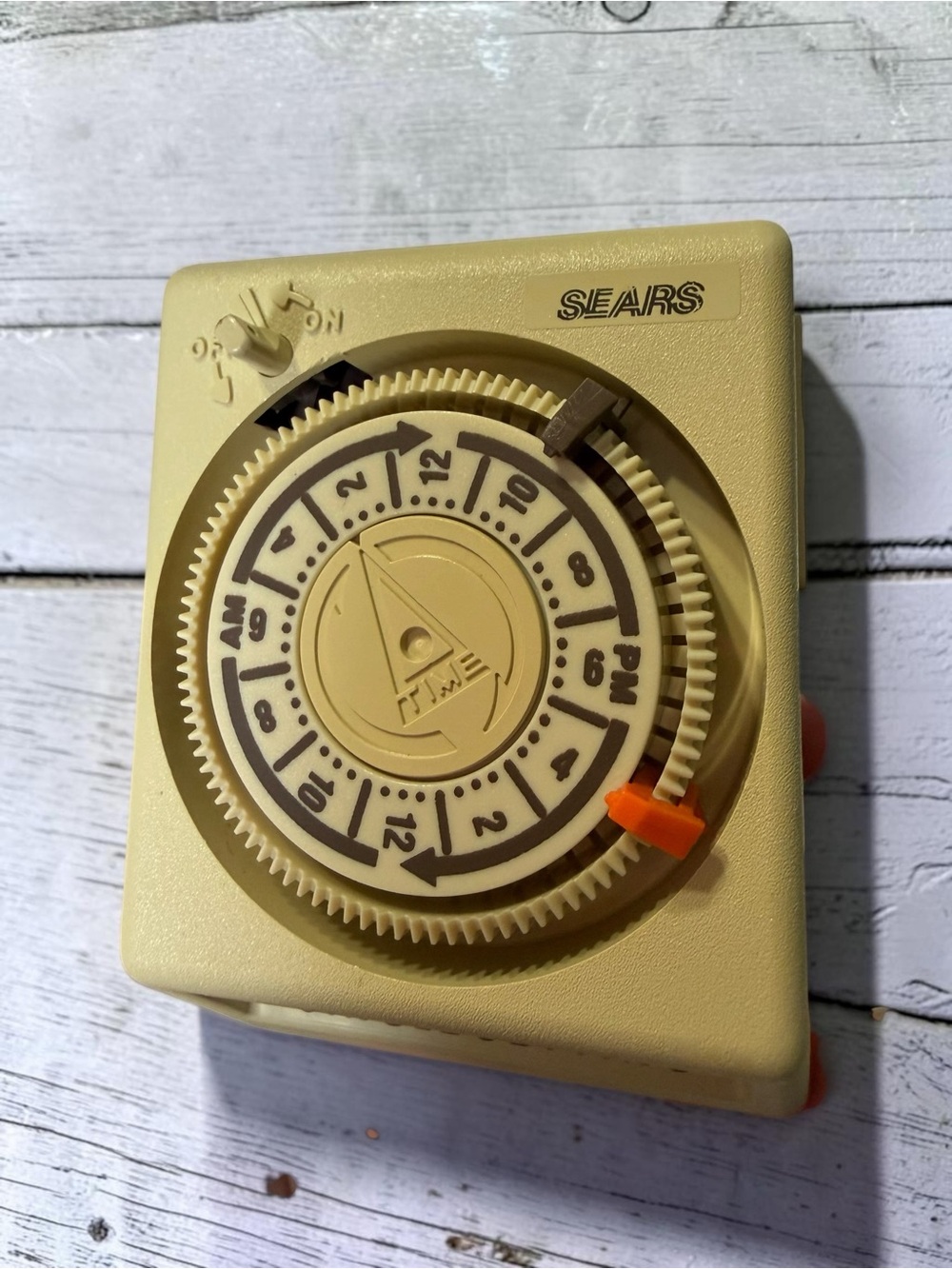 Vintage Sears Mechanical Plug-In Lamp Appliance Timer Model 279.75031.1 Retro